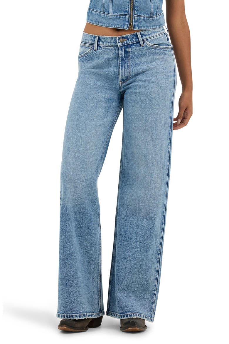 Low Rise Baggy Jeans, Main, color, DALLAS
