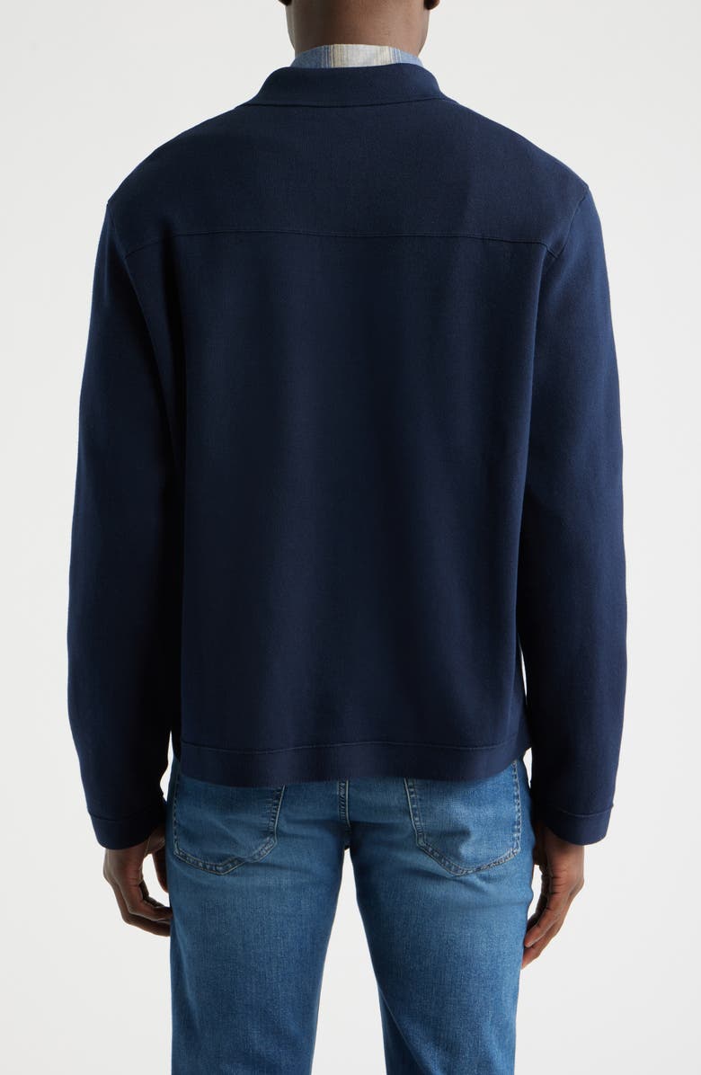 BOSS Uttoni Shirt Jacket, Alternate, color, Dark Blue