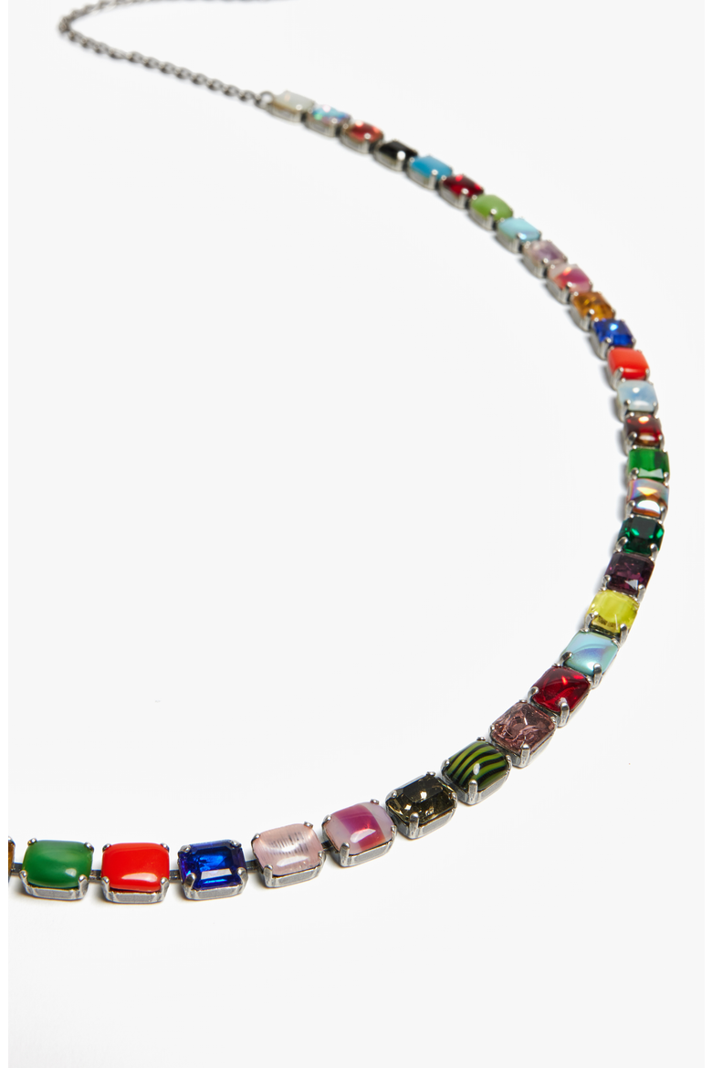 Aurora Baguette Waist Chain, Alternate, color, Multicolor