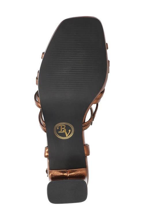 Bella Vita Damsel Slingback Sandal In Gold