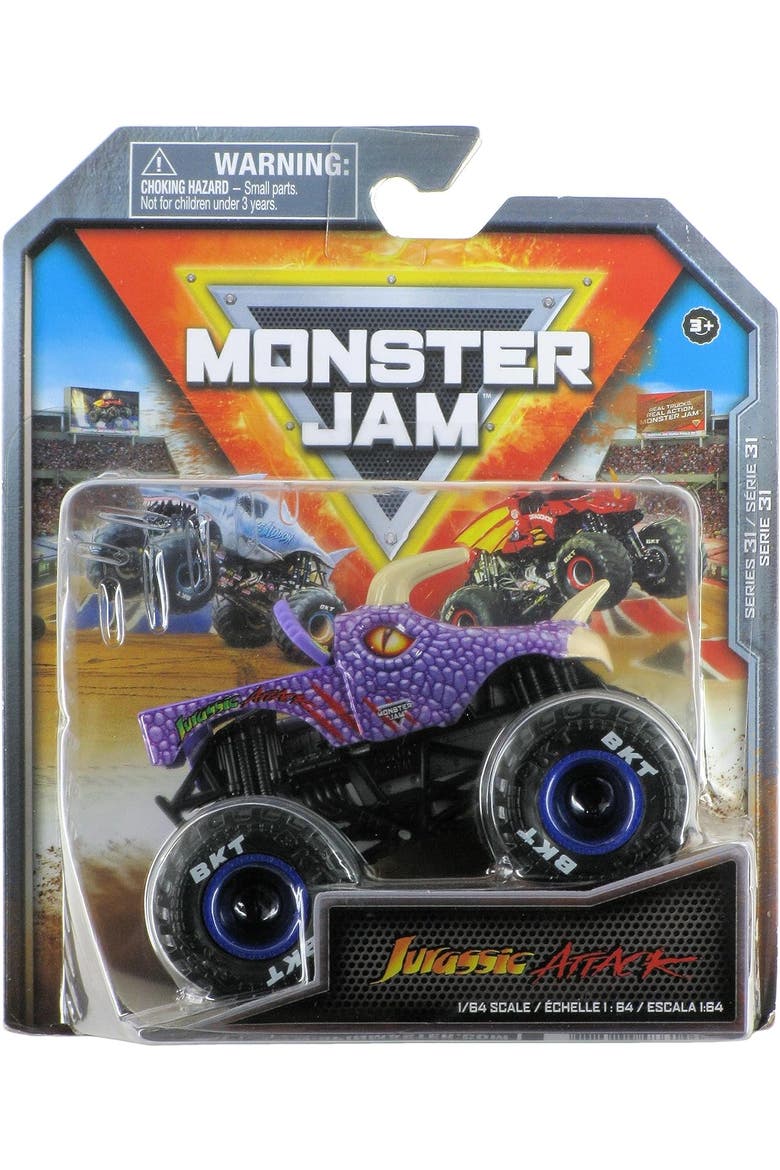 Mini Jurassic Attack Die Cast Vehicle, Main, color, purple