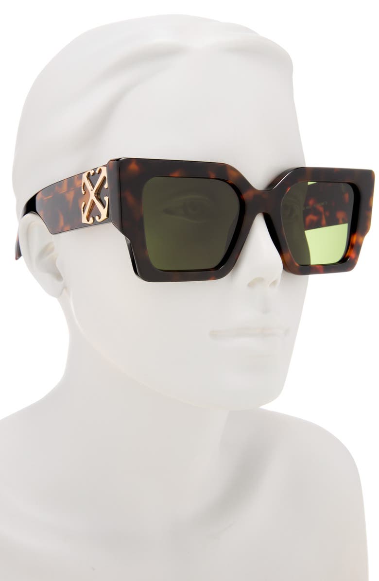 Off-White Catalina 55mm Square Sunglasses, Alternate, color, 