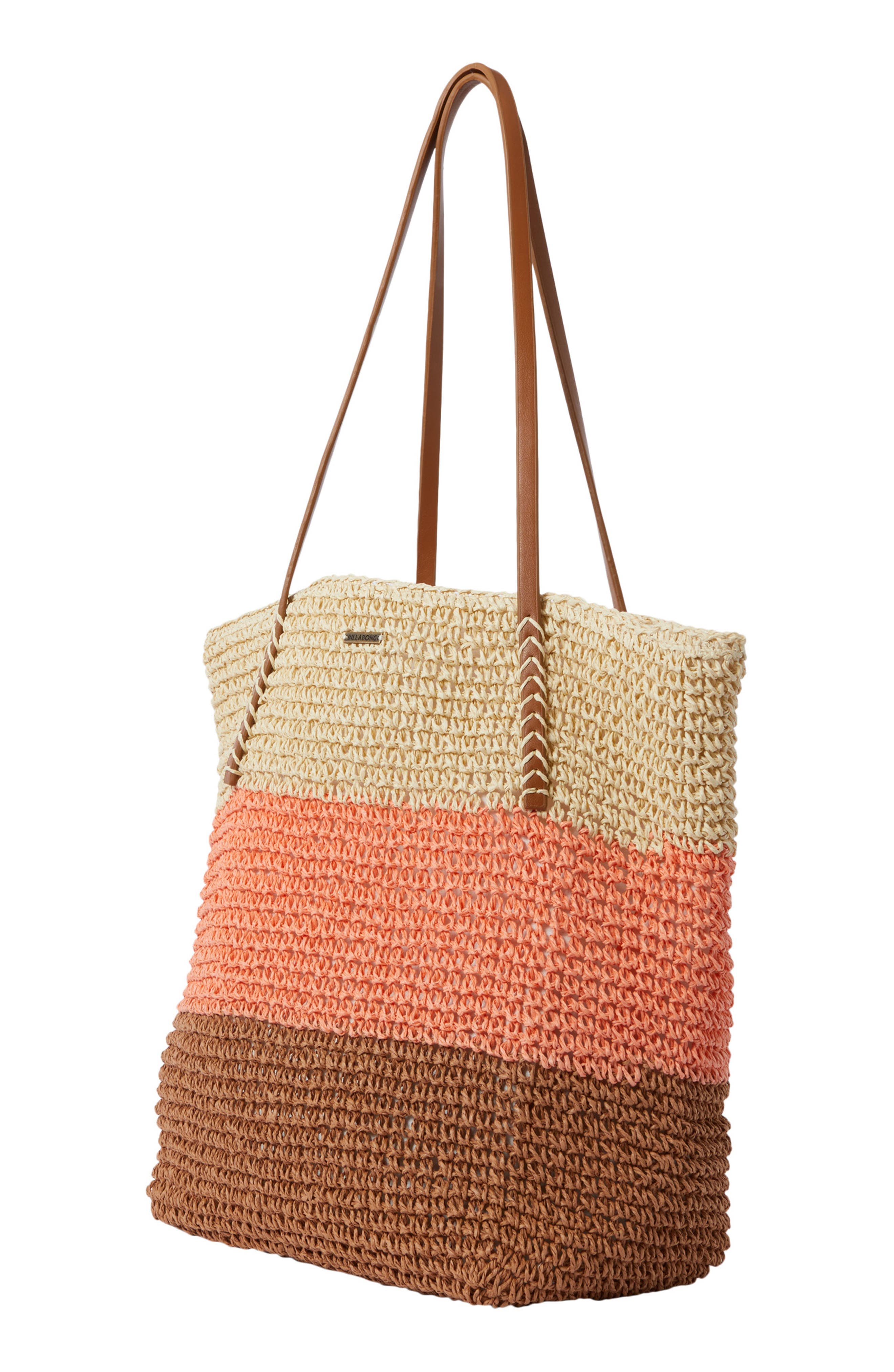 Billabong Perfect Find Straw Bag, Alternate, color, 