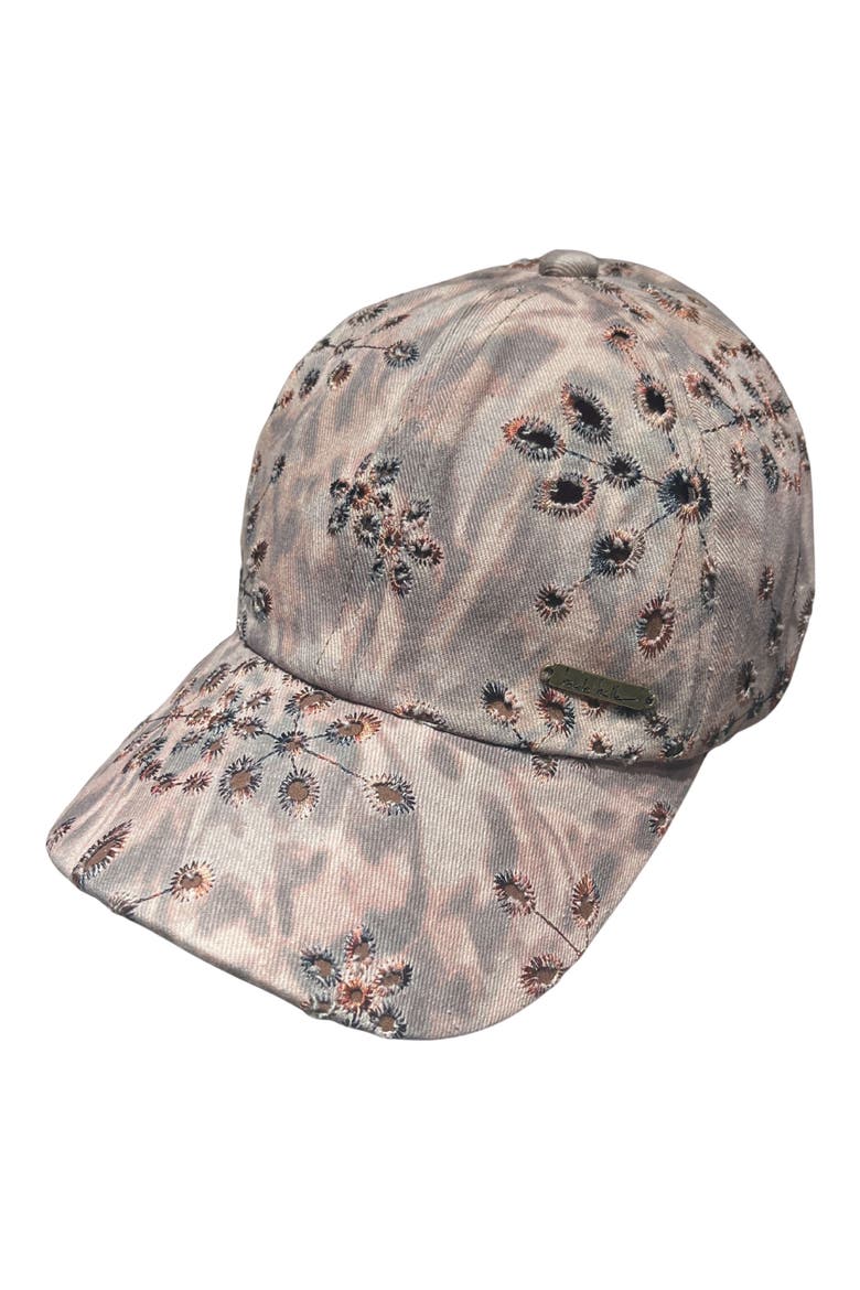Eyelet Baseball Cap, Main, color, BLUSH