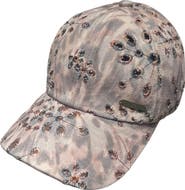 Nicole Miller Eyelet Baseball Cap
