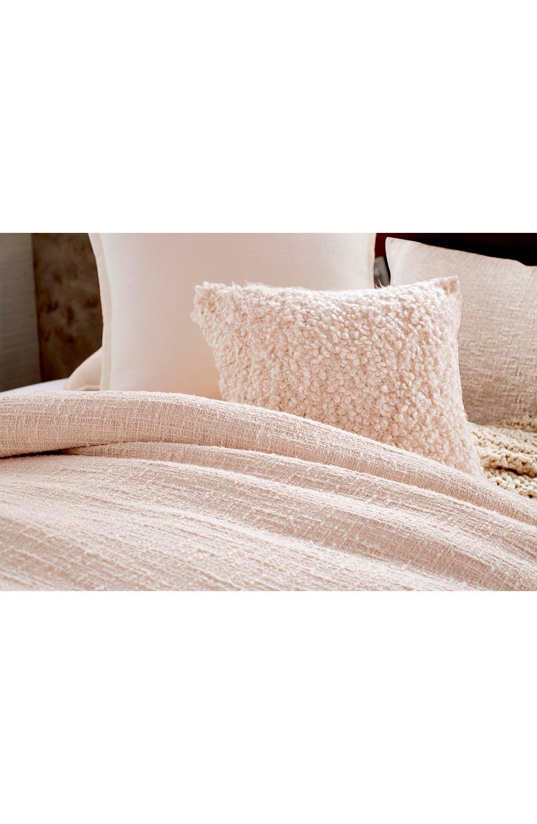DKNY PURE Loop Accent Pillow, Alternate, color, Blush