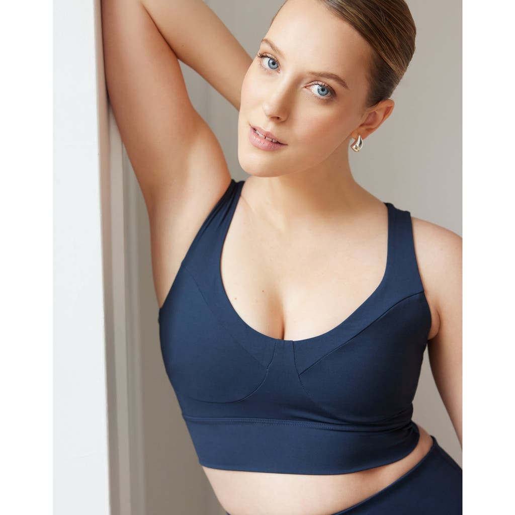Elastique Athletics Le Divine Bra In Blue