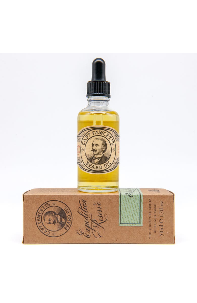 Captain Fawcett Expedition Reserve Beard Oil 50ml, Alternate, color, Expedition