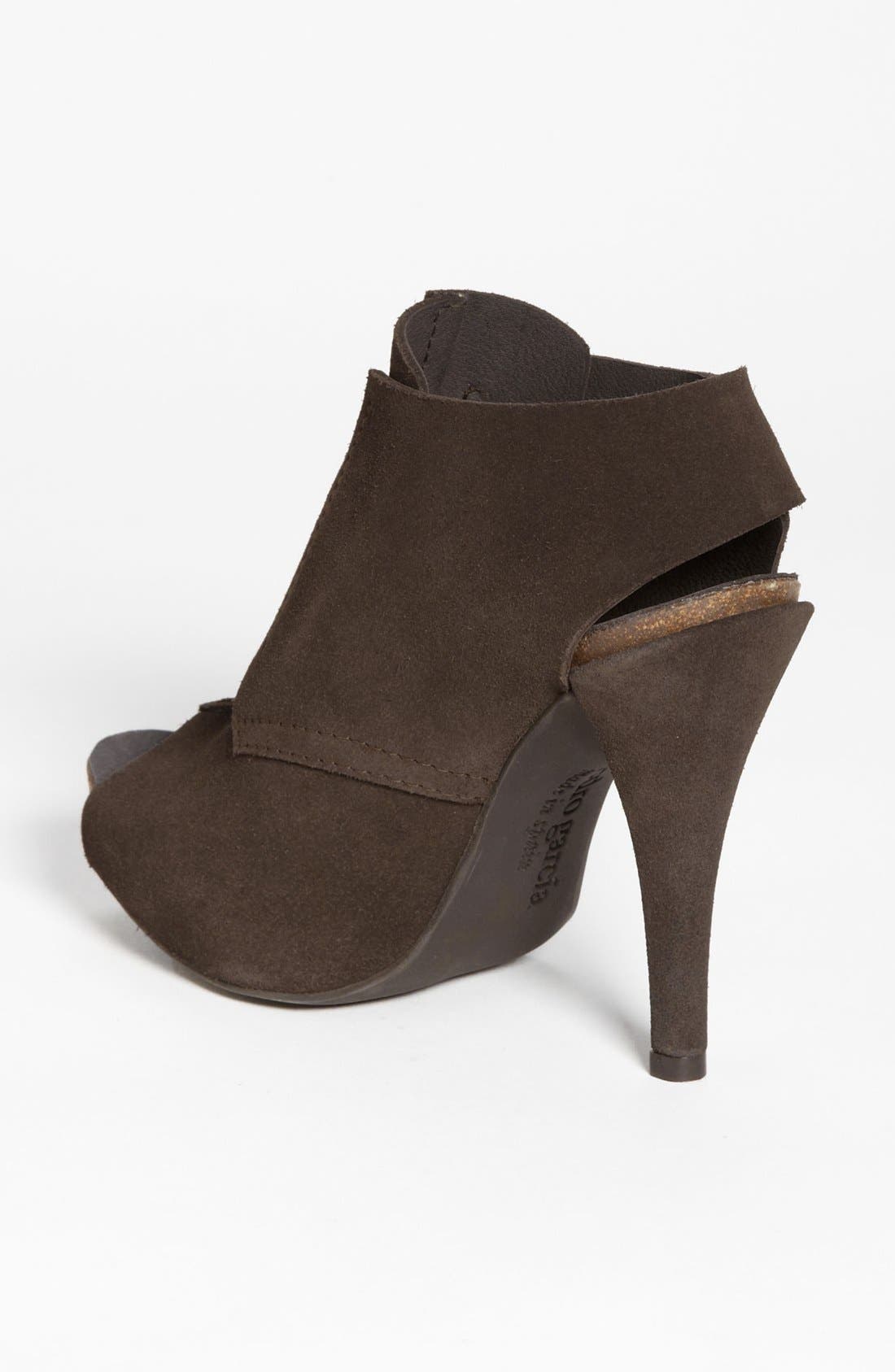 Open Toe Bootie, Alternate, color, SMOG