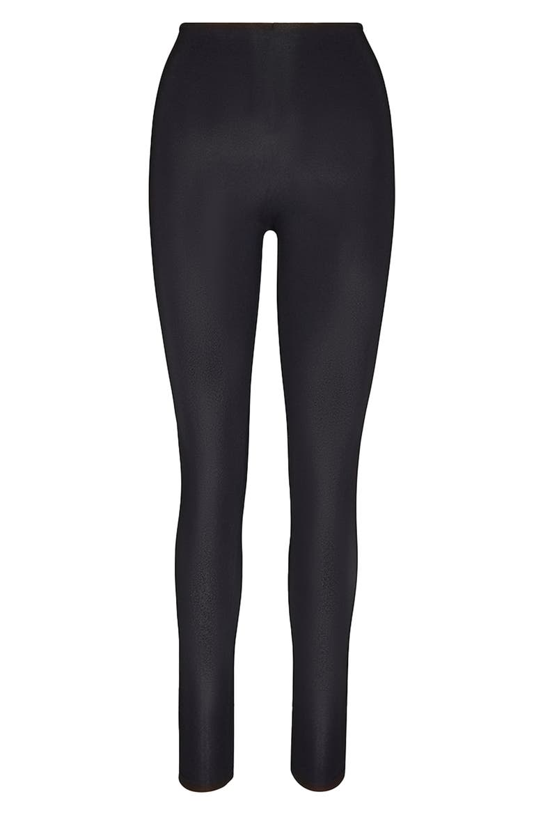 Supplex Control Top Leggings, Alternate, color, BLACK