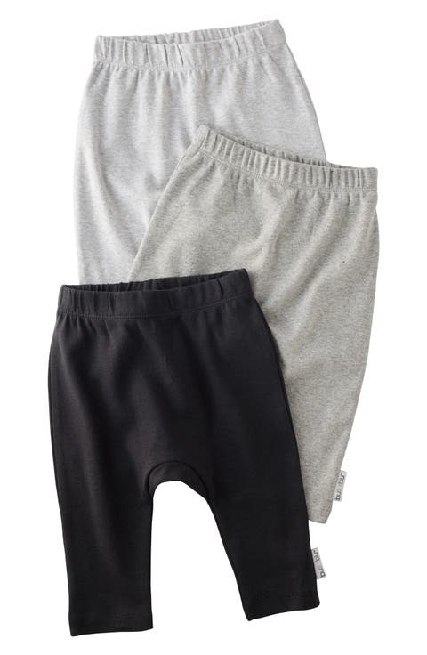 Harlowe Organic Cotton Assorted 3-Pack Harem Pants (Baby)