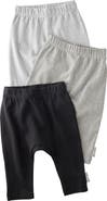 BUTTERBLU Harlowe Organic Cotton Assorted 3-Pack Harem Pants