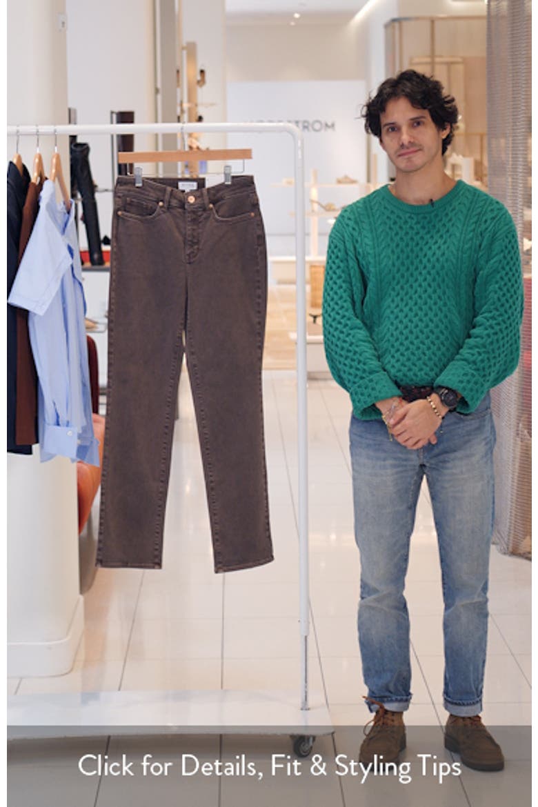 Marilyn High Waist Straight Leg Jeans video