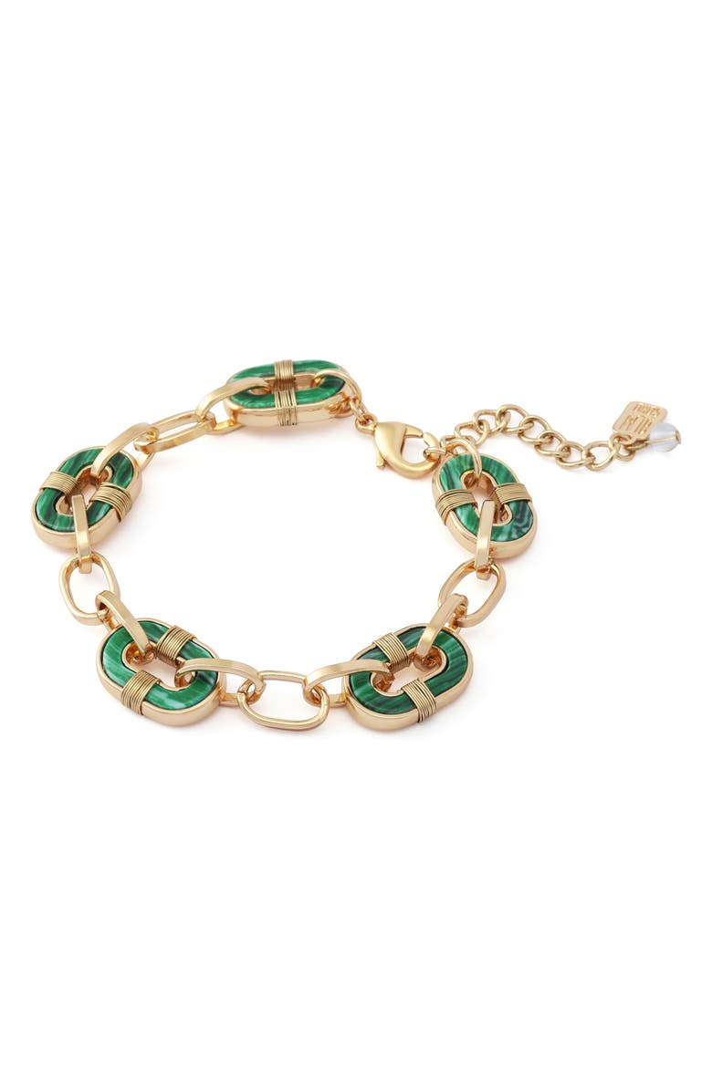 Robert Lee Morris Reversible Semiprecious Stone Bracelet, Alternate, color, 