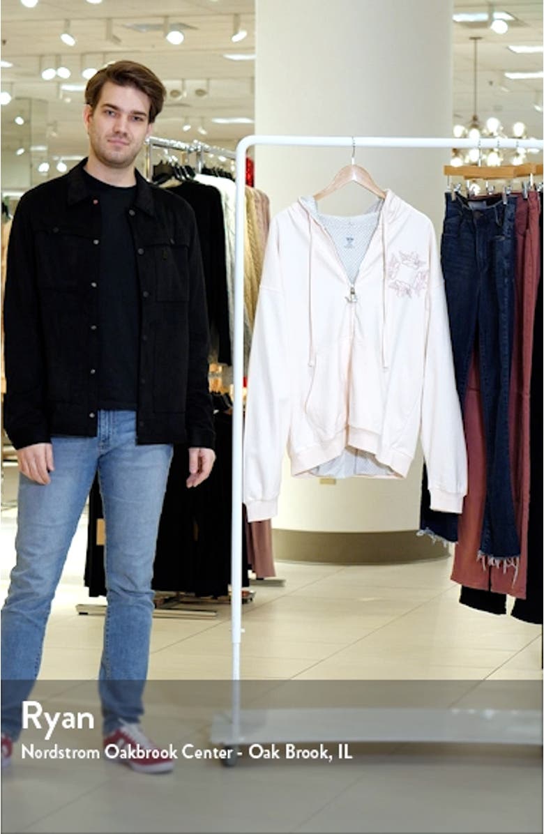 Without Him Zip Graphic Hoodie, sales video thumbnail