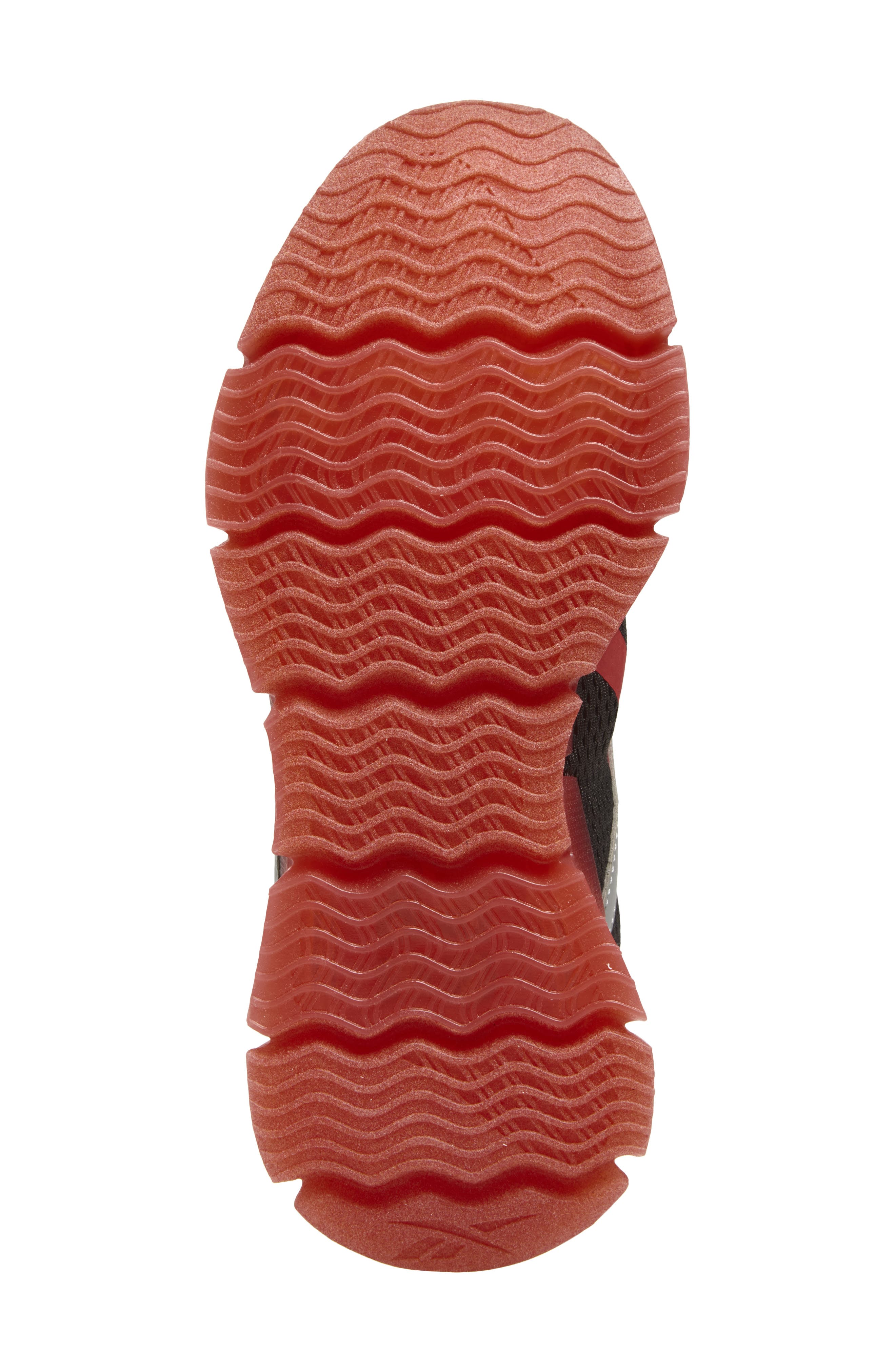 Reebok Kids' Zig 'N' Glow 2 Light-Up Sneaker, Alternate, color, Grey3/ Vectorred/ Grey5