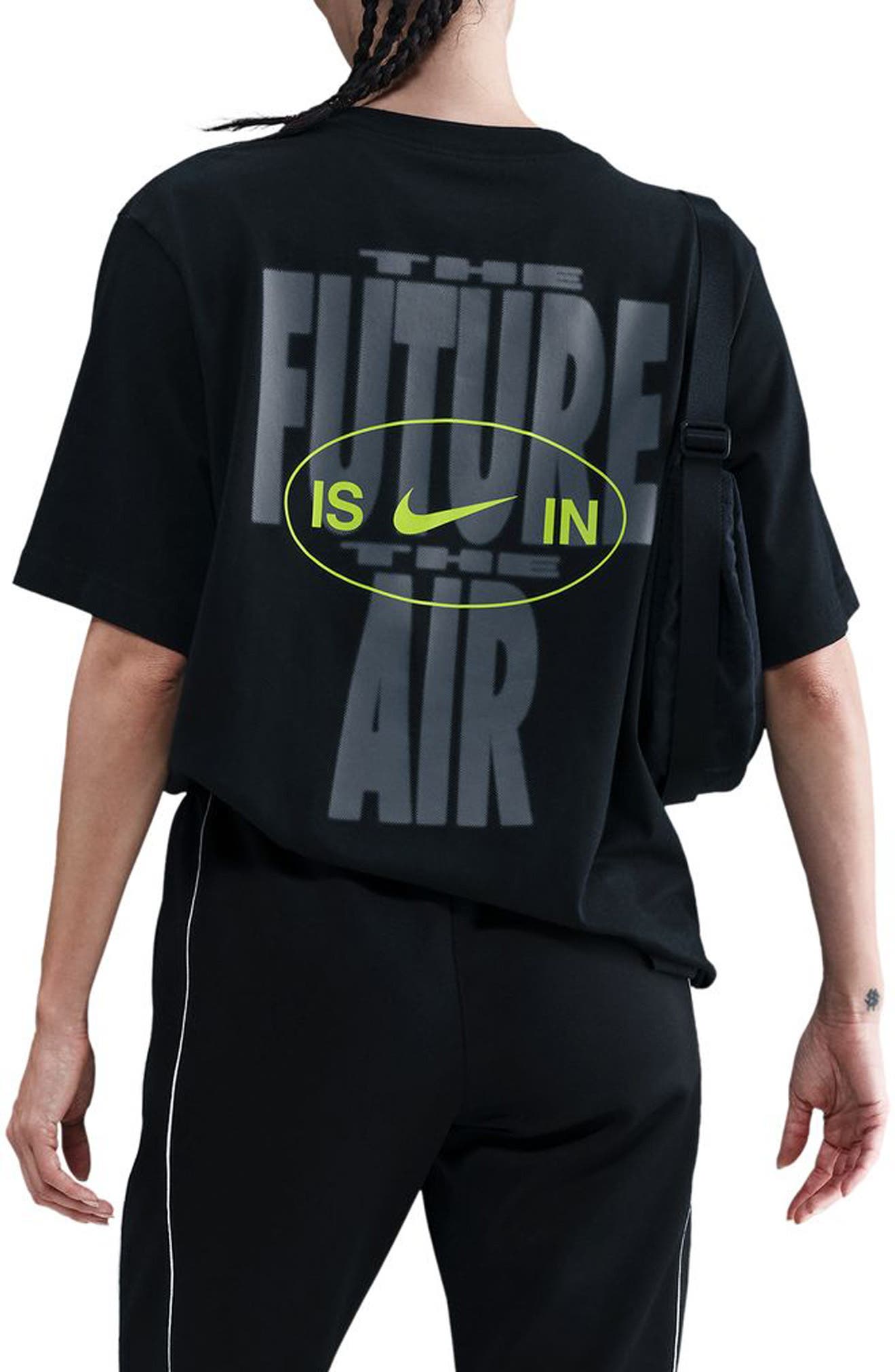 nike future air cropped crew neck