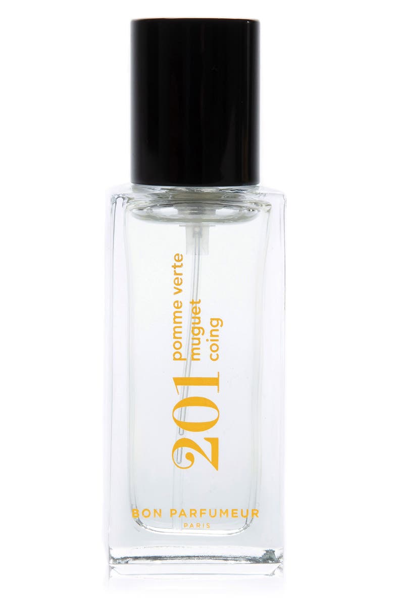 Bon Parfumeur 201 Green Apple, Lily of the Valley & Quince Eau de Parfum, Alternate, color,
