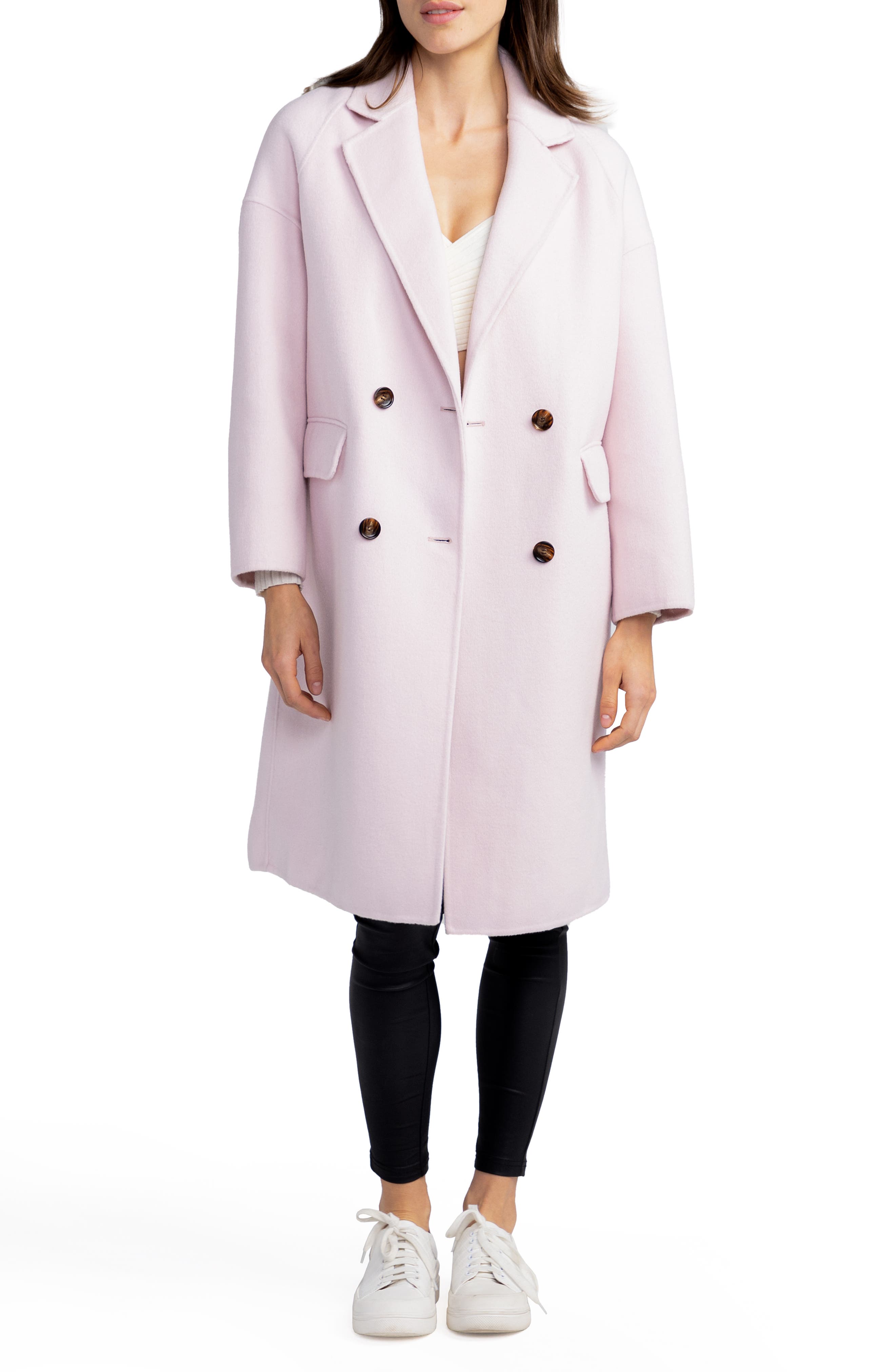 Belle & Bloom Amnesia Oversize Double Breasted Coat