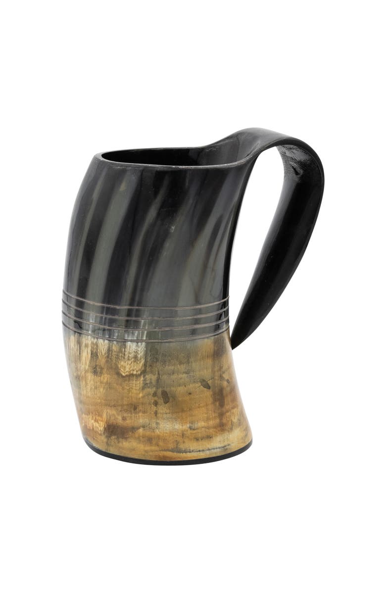Storied Home 45-Ounce Natural Horn Pitcher, Natural, Main, color, Natural