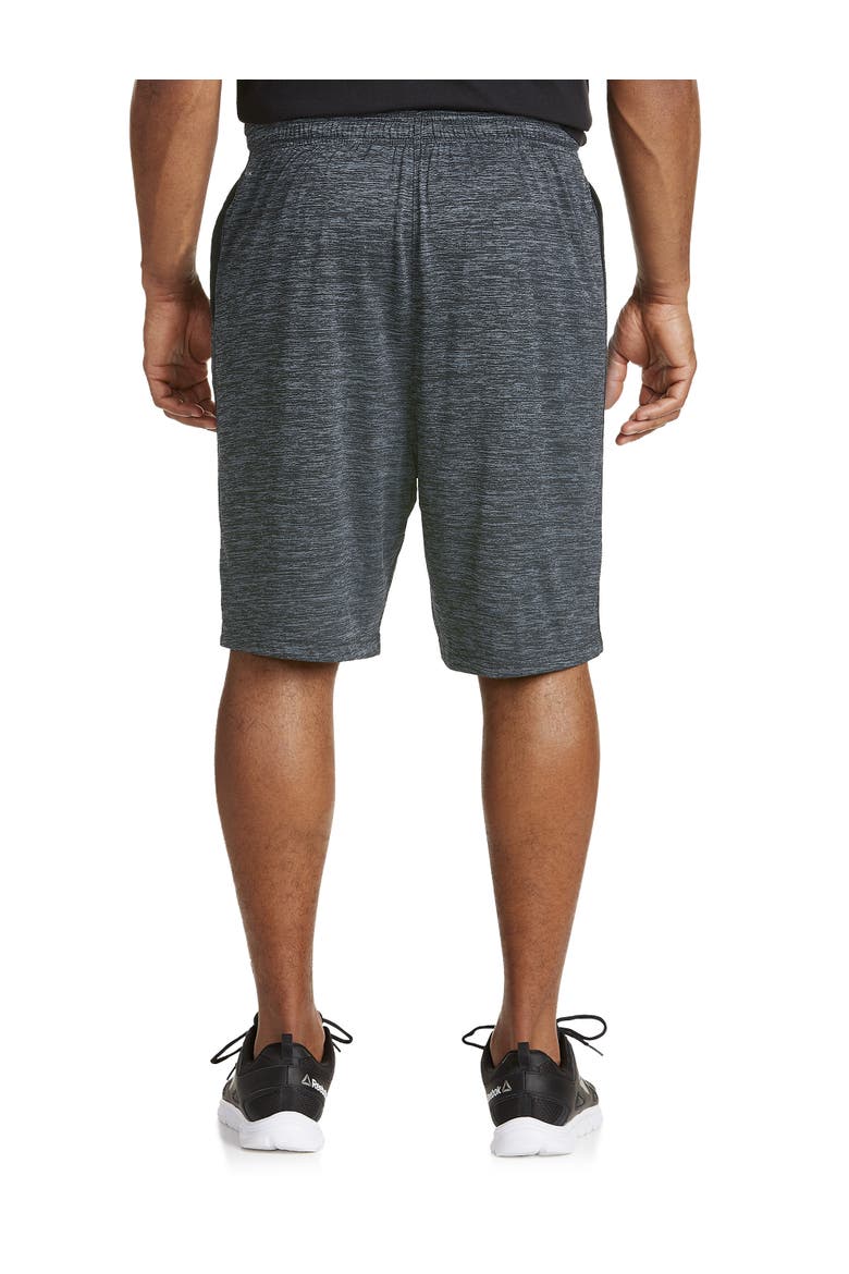 Performance Tech Heather Shorts, Alternate, color, BLACK HEATHER