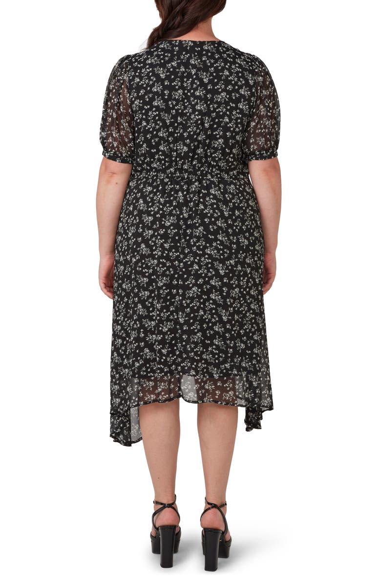 Estelle Rozalia Floral Midi Dress, Alternate, color, 