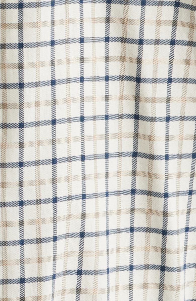 Barbour Preston Regular Fit Tattersall Button-Down Shirt, Alternate, color, Navy