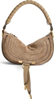 Chloé Mini Marcie Suede Camera Shoulder Bag