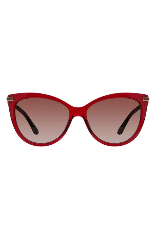 Stuart Weitzman 57mm Gradient Butterfly Sunglasses
