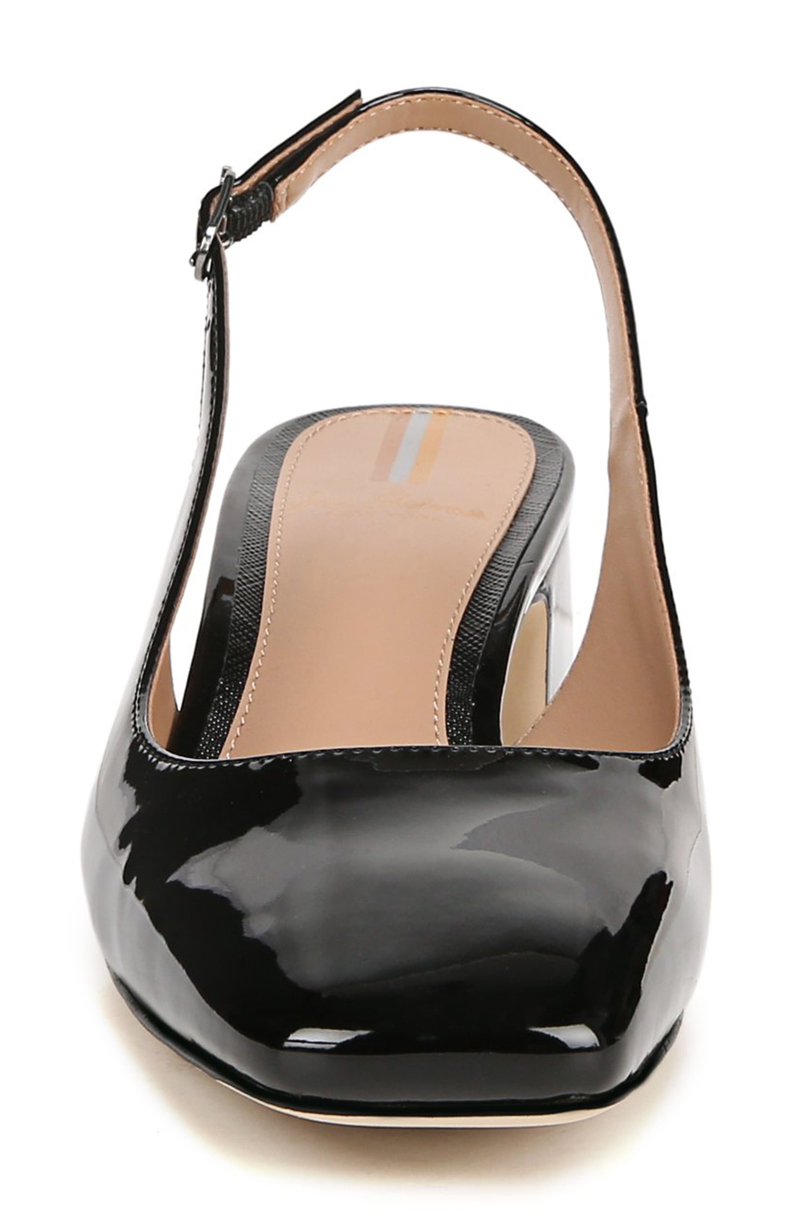 Sam Edelman Terra Slingback Pump, Alternate, color, Black Patent