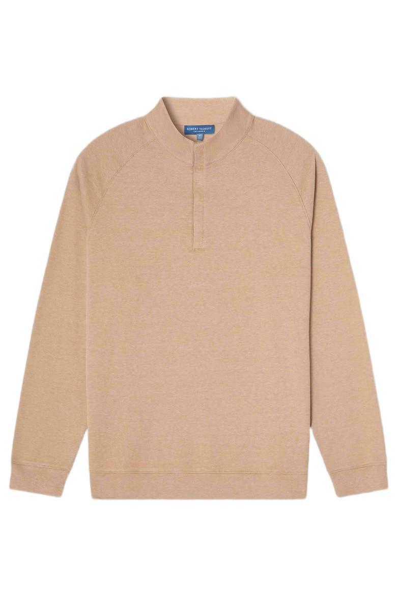 Wesley Cashmere Blend Quarter Zip, Main, color, Camel