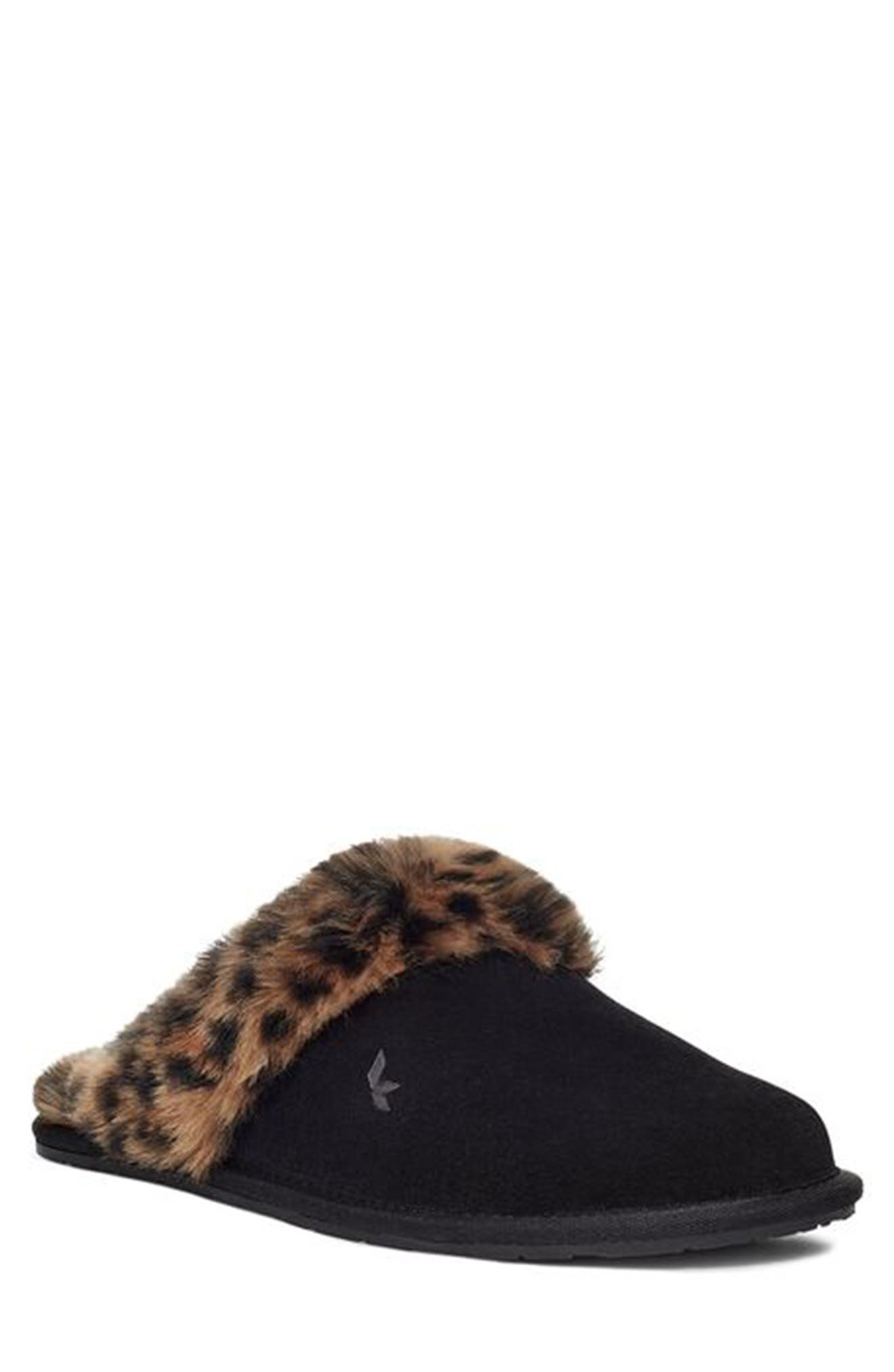 Koolaburra by UGG<sup>®</sup> Koolaburra by Ugg Milo Faux Fur Cheetah Scuff Slipper, Main, color, 