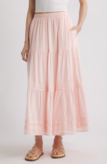 Treasure & Bond Tiered Maxi Skirt | Nordstrom