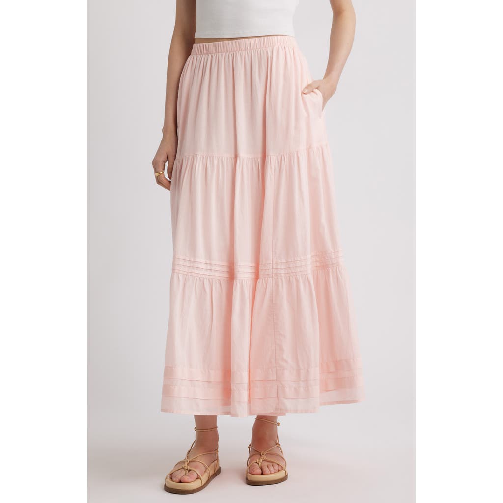 TREASURE & BOND TREASURE & BOND TIERED MAXI SKIRT