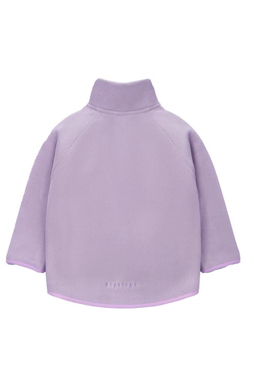 Roarsome Fleece Zip Up In Purple