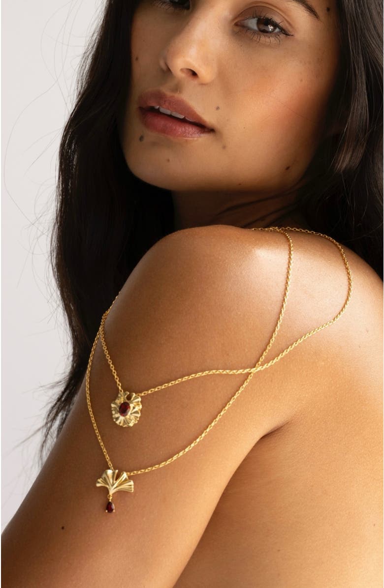 SEREIA OFFICIAL Juliet Necklace, Alternate, color, Yellow Gold
