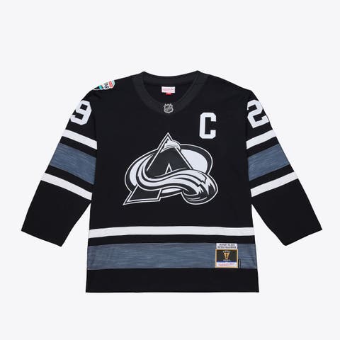 Men's Mitchell & Ness Nathan MacKinnon Black 2019 All-Star Game Power Play Jersey