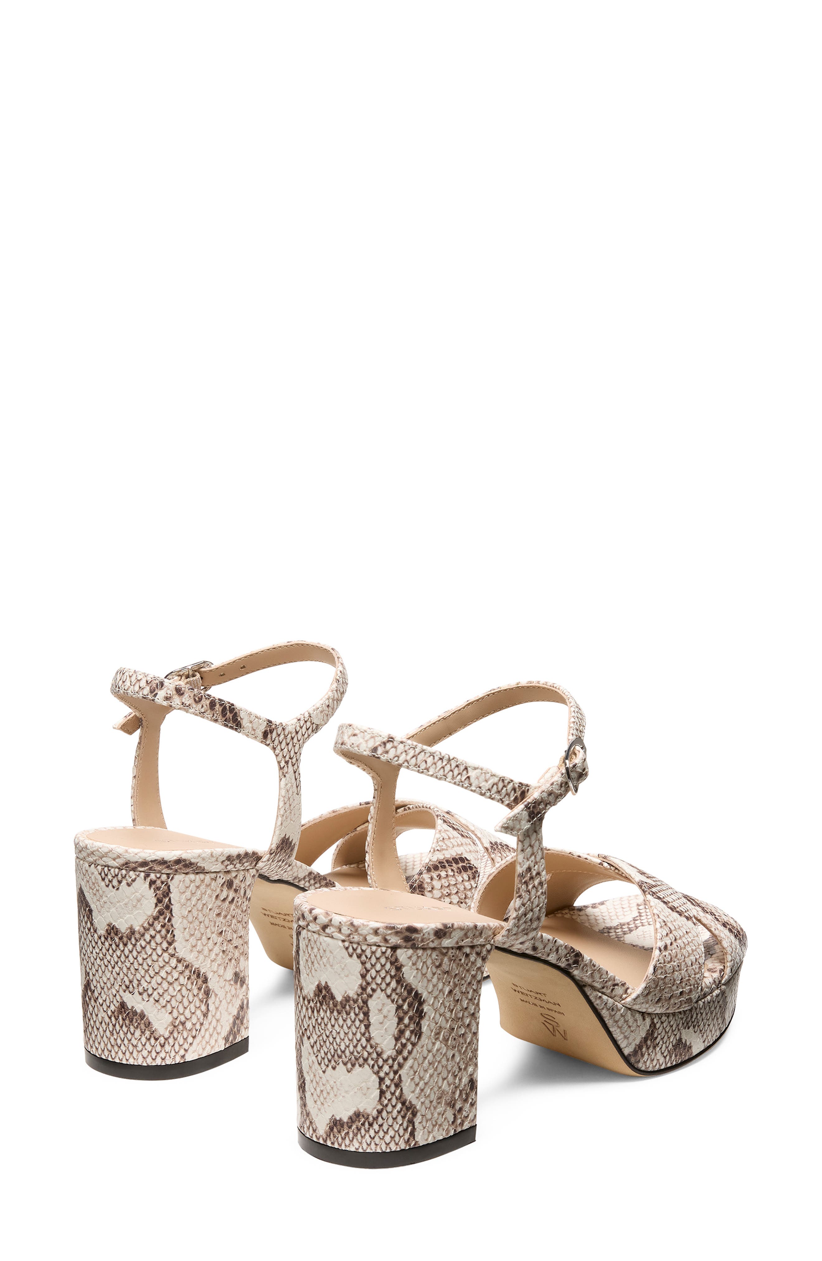 Stuart Weitzman Dayna Platform 80, Alternate, color, Cream.