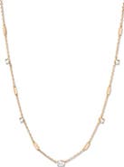 Brook and York Brenna Birthstone Station Necklace