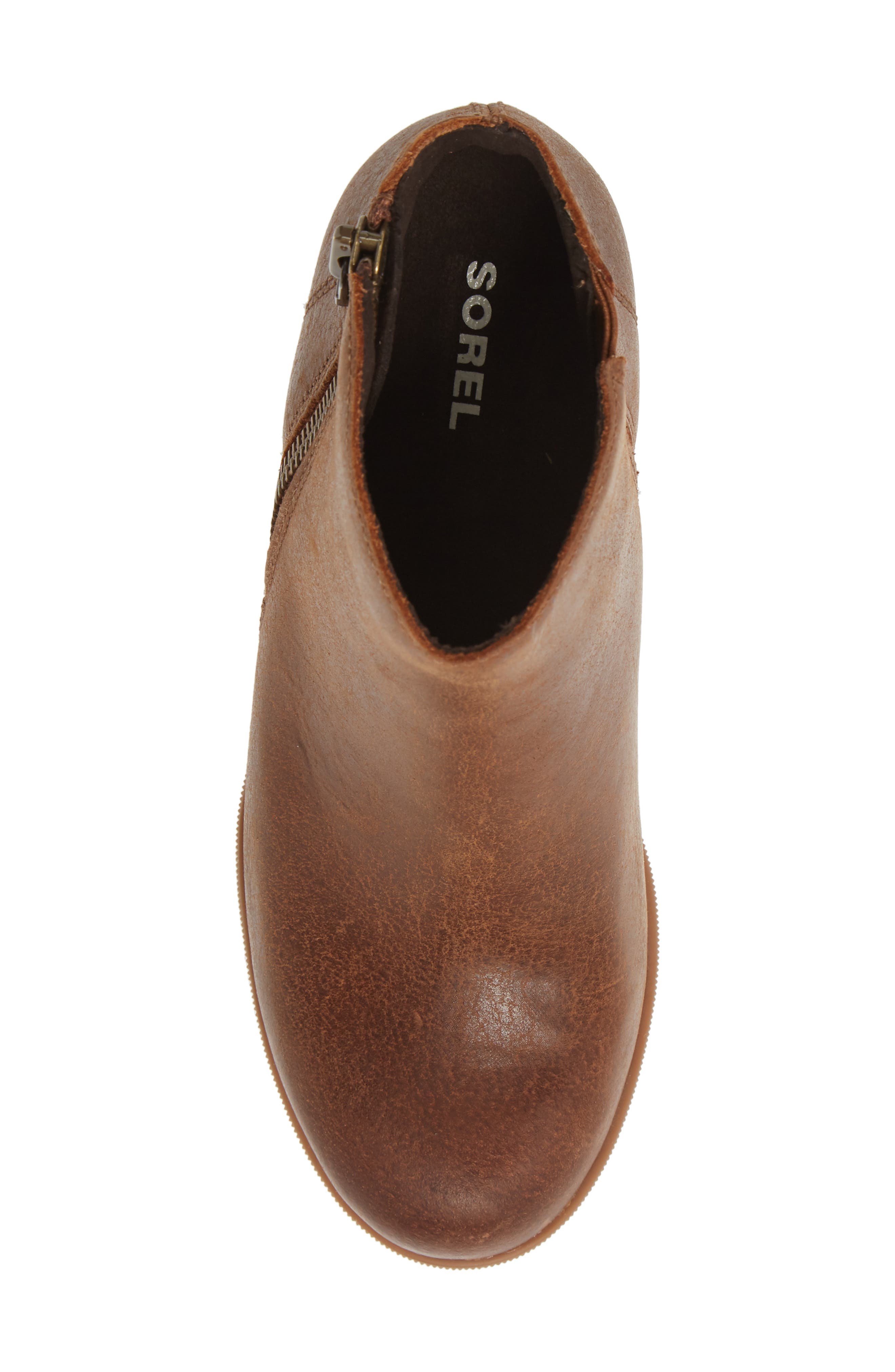 Joan of Arctic II Waterproof Wedge Boot, Alternate, color, VELVET TAN LEATHER
