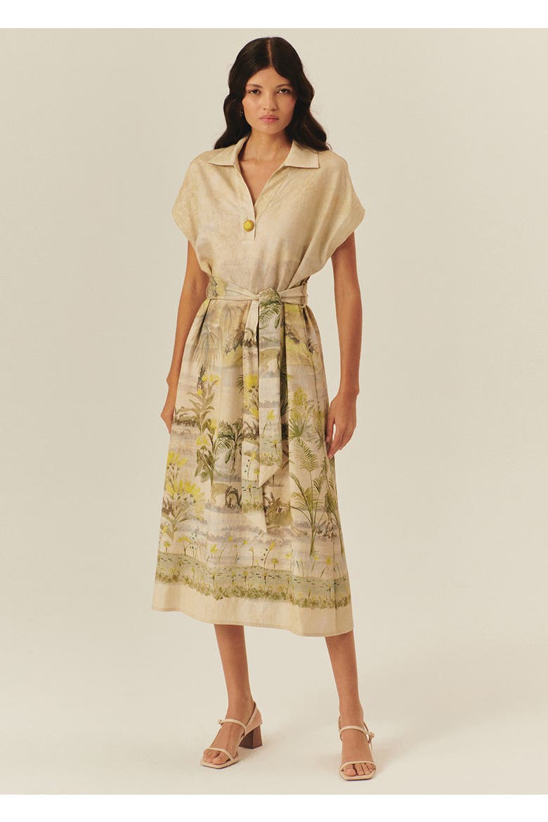 Matilda Midi Dress, Alternate, color, MULTI COLOR