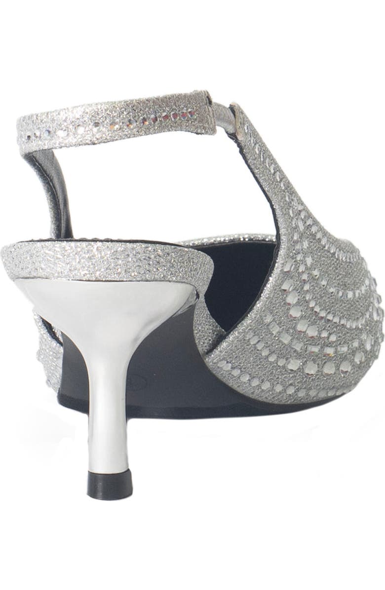Lauren Lorraine Sylvia Pumps, Alternate, color, Silver