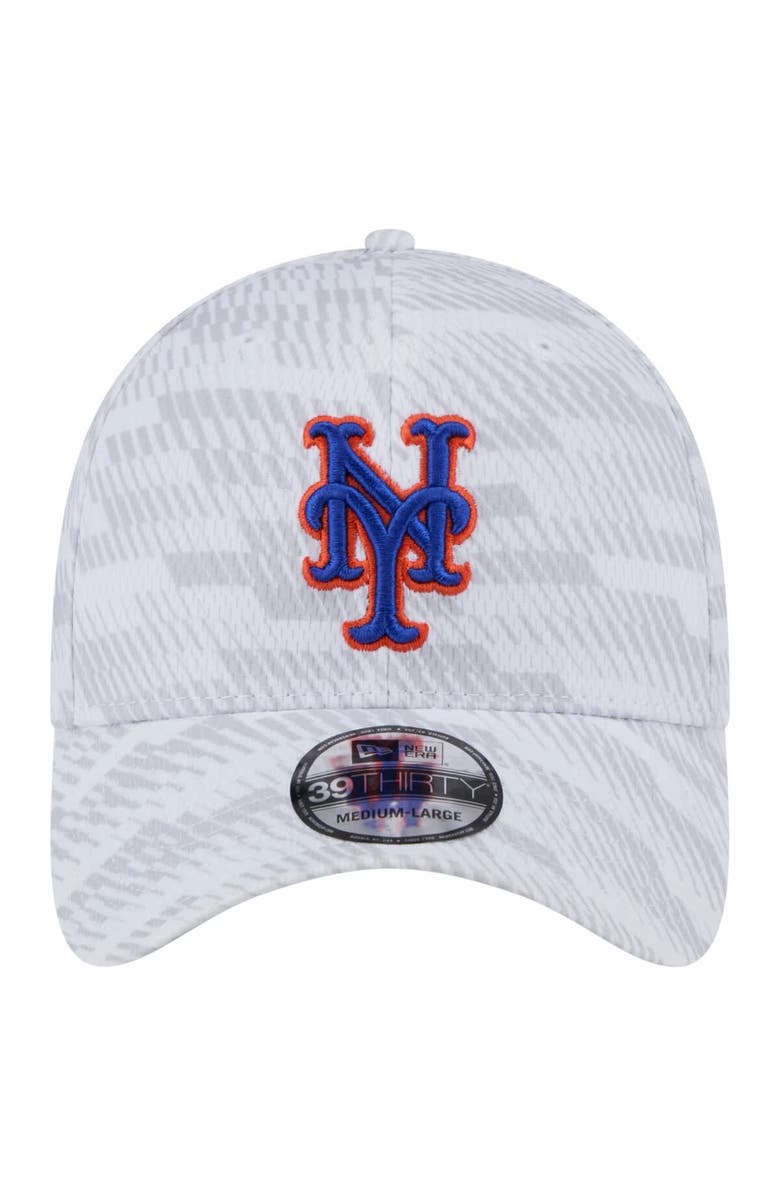 New Era Men's New Era White New York Mets Graded 39THIRTY Stretch Fit Hat, Alternate, color,