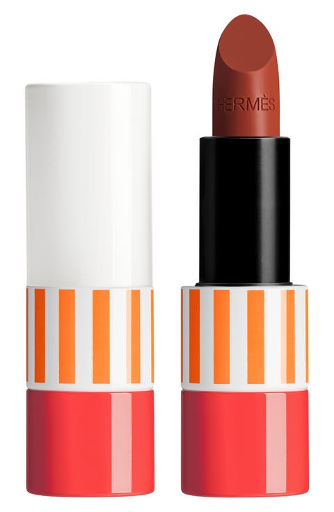 Rouge Hermès - Shiny lipstick, Limited edition, 22 Brun Yachting (Limited Edition)