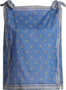 DÔEN Amalia Print Tie Shoulder Sleeveless Top