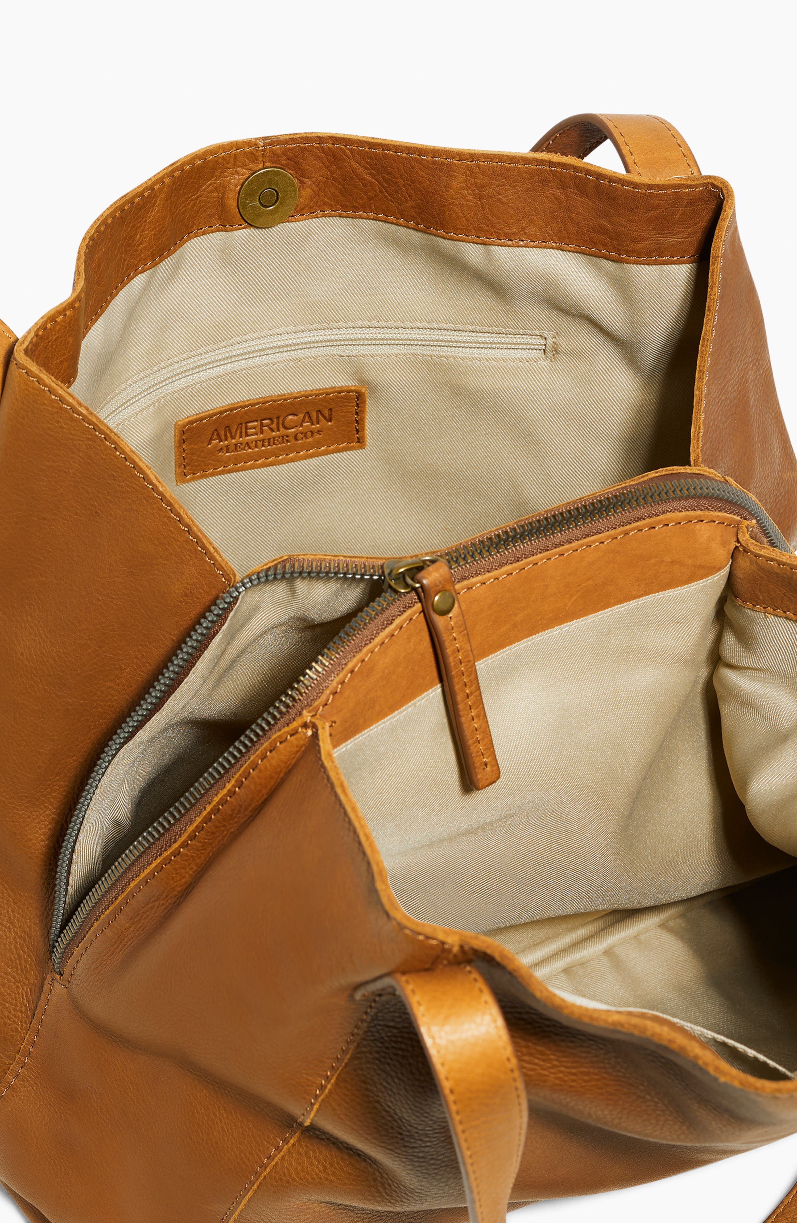 Liberty Shopper Bag, Alternate, color, CAFE LATTE SMOOTH