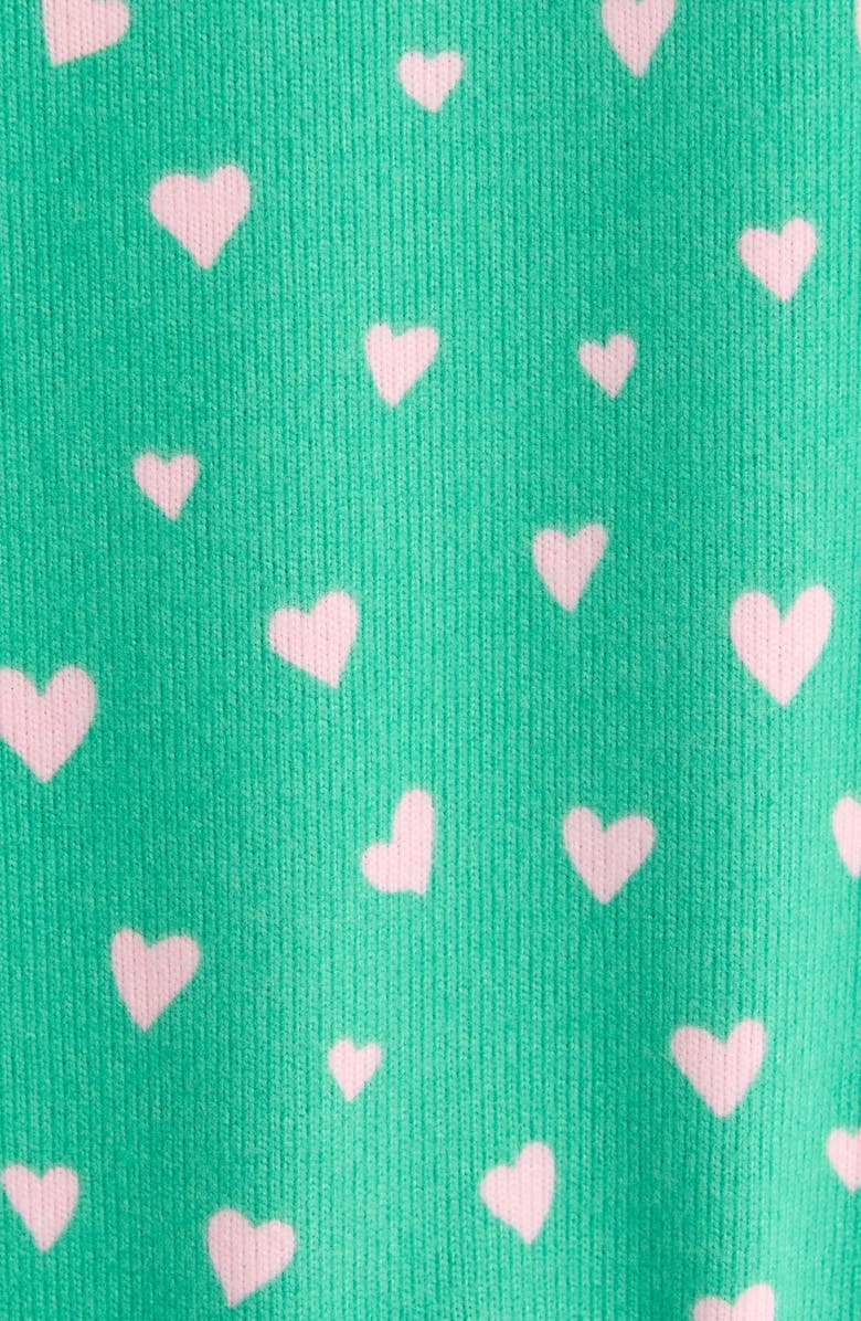 PJ Salvage Hooded Short Pajamas, Alternate, color, Kelly Green