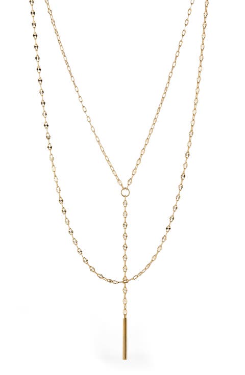 Florence Layered Y-Necklace