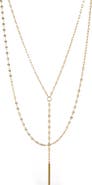Nadri Florence Layered Y-Necklace