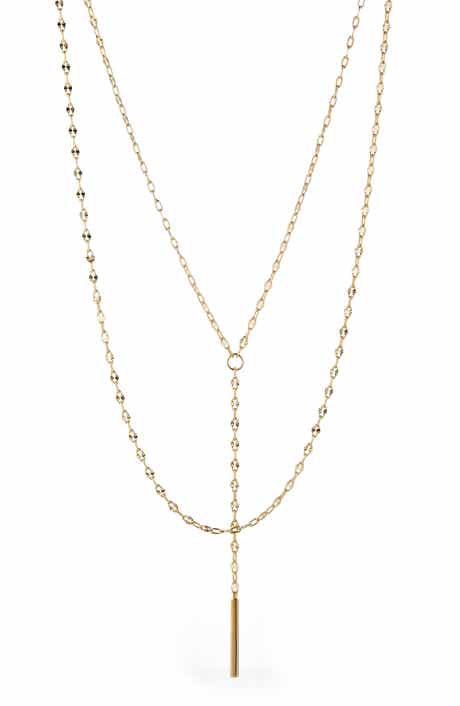 Florence Layered Y-Necklace